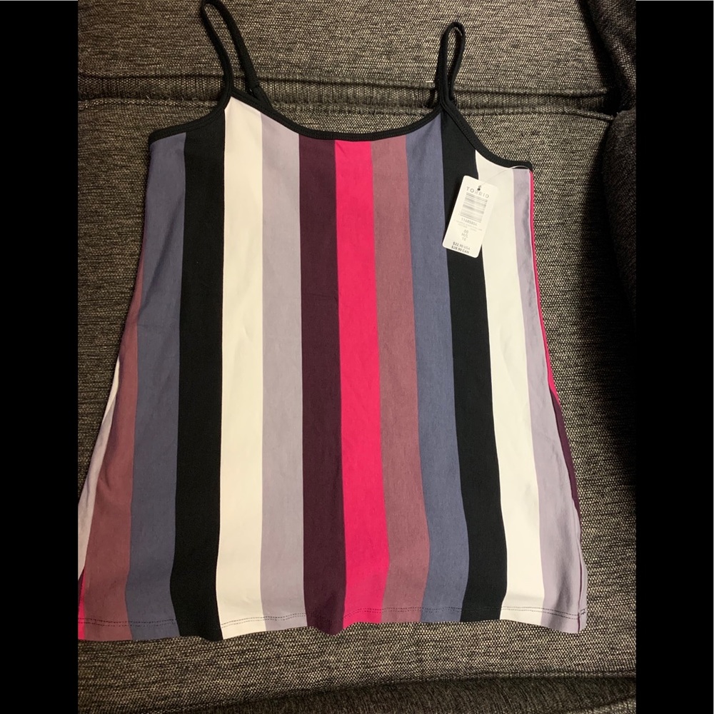 Torrid multicolored stripe tank top